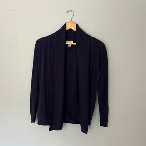 Dark blue soft cardigan small petite - LOFT